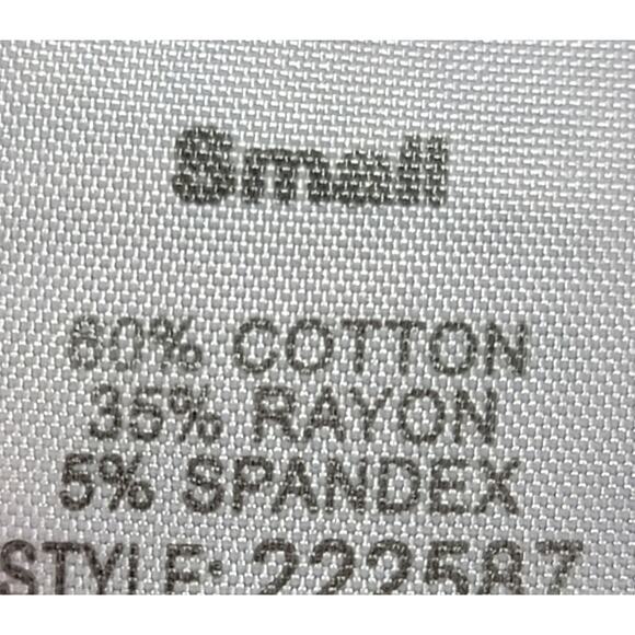 Poof Burgundy Crisscross Bodice V-Neck Top Small Soft Lightweight Long Sleeves - Picture 3 of 3